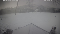 Sjezdovka, panorama východ