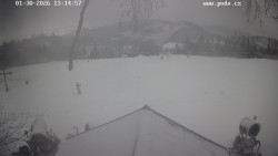 Sjezdovka, panorama východ