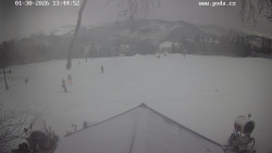 Sjezdovka, panorama východ