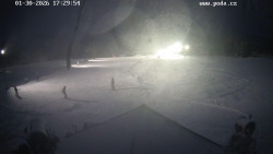 Sjezdovka, panorama východ