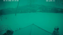 Sjezdovka, panorama východ