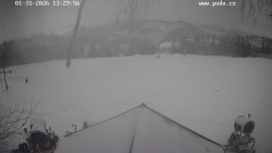 Sjezdovka, panorama východ