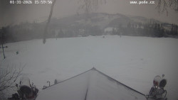 Sjezdovka, panorama východ