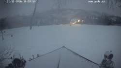 Sjezdovka, panorama východ