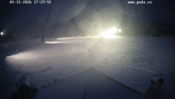 Sjezdovka, panorama východ