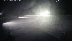 Sjezdovka, panorama východ