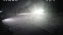 Sjezdovka, panorama východ