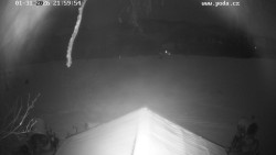 Sjezdovka, panorama východ