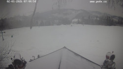 Sjezdovka, panorama východ