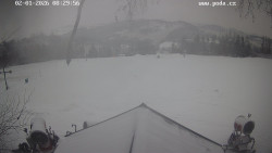 Sjezdovka, panorama východ