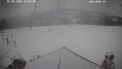 Sjezdovka, panorama východ