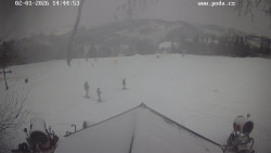 Sjezdovka, panorama východ