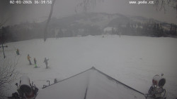 Sjezdovka, panorama východ