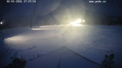 Sjezdovka, panorama východ