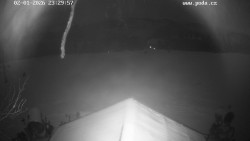 Sjezdovka, panorama východ