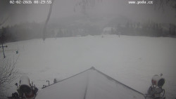 Sjezdovka, panorama východ