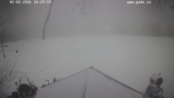 Sjezdovka, panorama východ