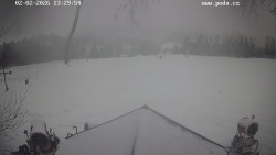 Sjezdovka, panorama východ