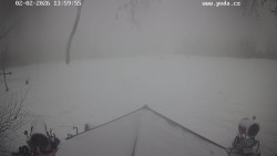 Sjezdovka, panorama východ