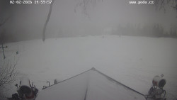 Sjezdovka, panorama východ