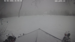 Sjezdovka, panorama východ