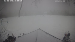 Sjezdovka, panorama východ