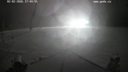 Sjezdovka, panorama východ