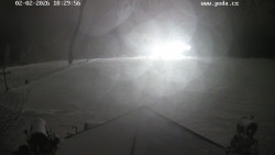 Sjezdovka, panorama východ