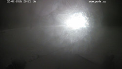 Sjezdovka, panorama východ