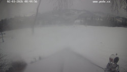 Sjezdovka, panorama východ