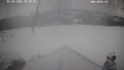 Sjezdovka, panorama východ