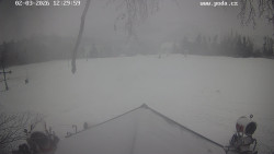 Sjezdovka, panorama východ