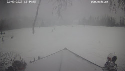 Sjezdovka, panorama východ