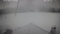 Sjezdovka, panorama východ