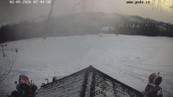 Sjezdovka, panorama východ