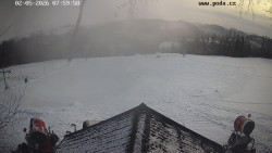 Sjezdovka, panorama východ