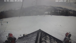 Sjezdovka, panorama východ