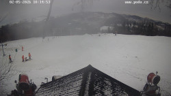 Sjezdovka, panorama východ