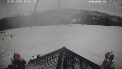 Sjezdovka, panorama východ