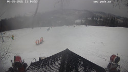 Sjezdovka, panorama východ