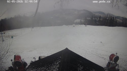 Sjezdovka, panorama východ