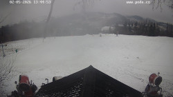 Sjezdovka, panorama východ