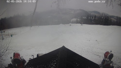 Sjezdovka, panorama východ