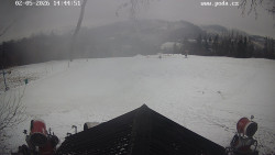 Sjezdovka, panorama východ