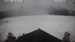 Sjezdovka, panorama východ