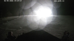 Sjezdovka, panorama východ