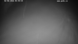 Sjezdovka, panorama východ