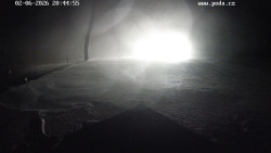 Sjezdovka, panorama východ