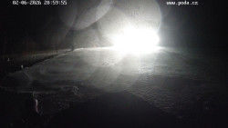 Sjezdovka, panorama východ