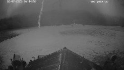 Sjezdovka, panorama východ